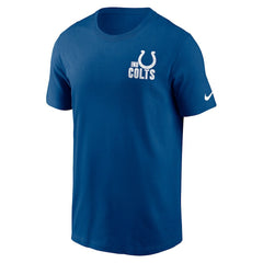 Indianapolis Colts Blitz Essential T-Shirt Blue | Nike for Sale