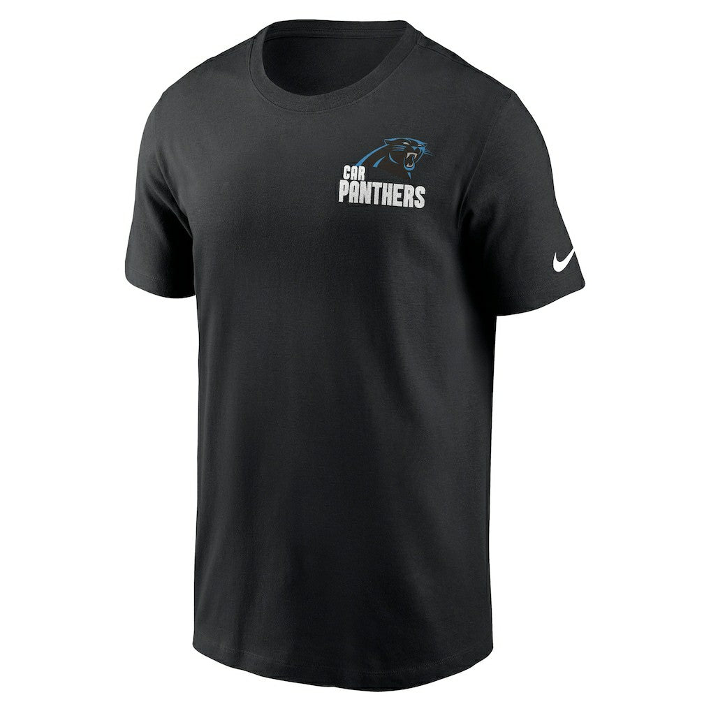 Carolina Panthers Blitz Essential T-Shirt Black | Nike for Sale