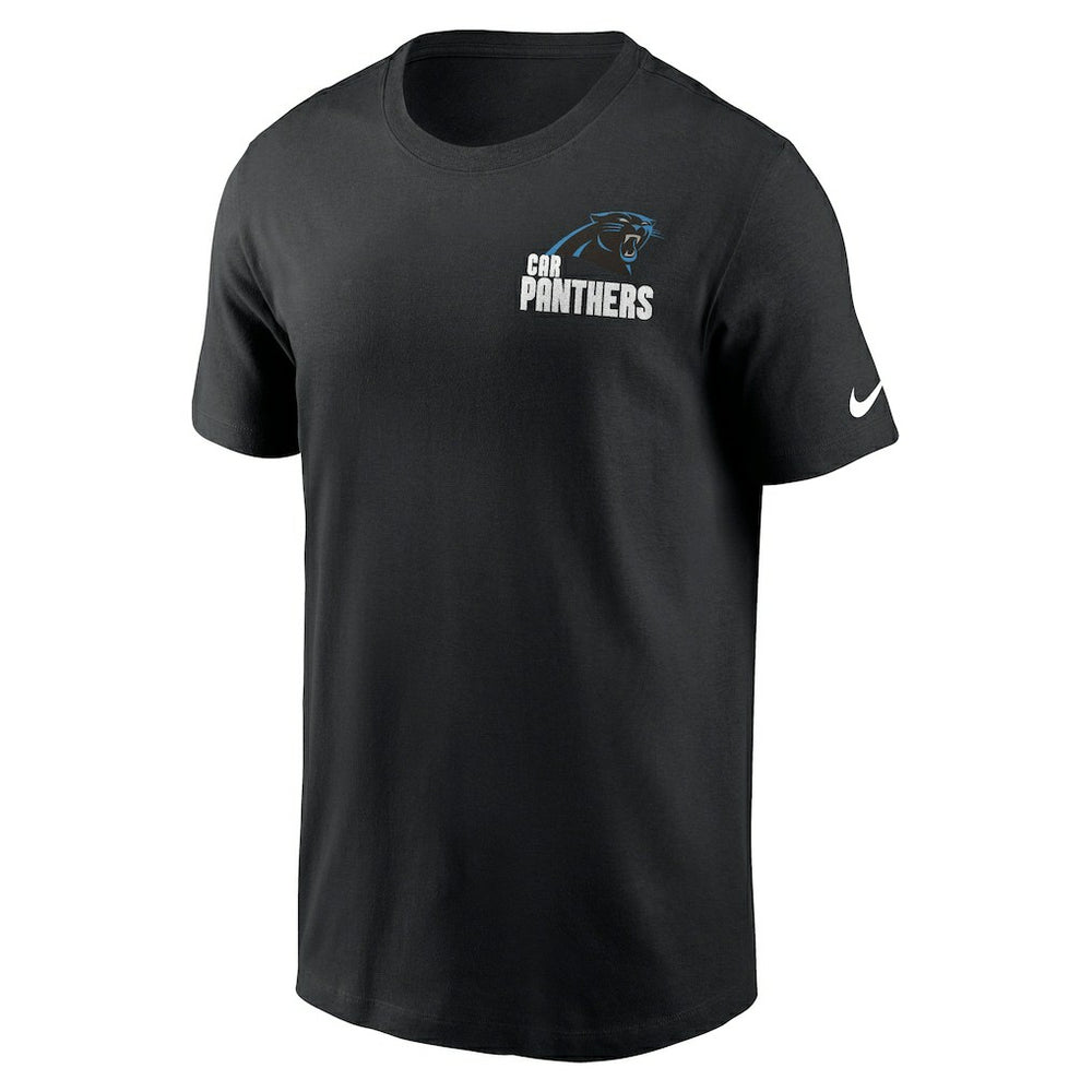 Carolina Panthers Blitz Essential T-Shirt Black | Nike for Sale
