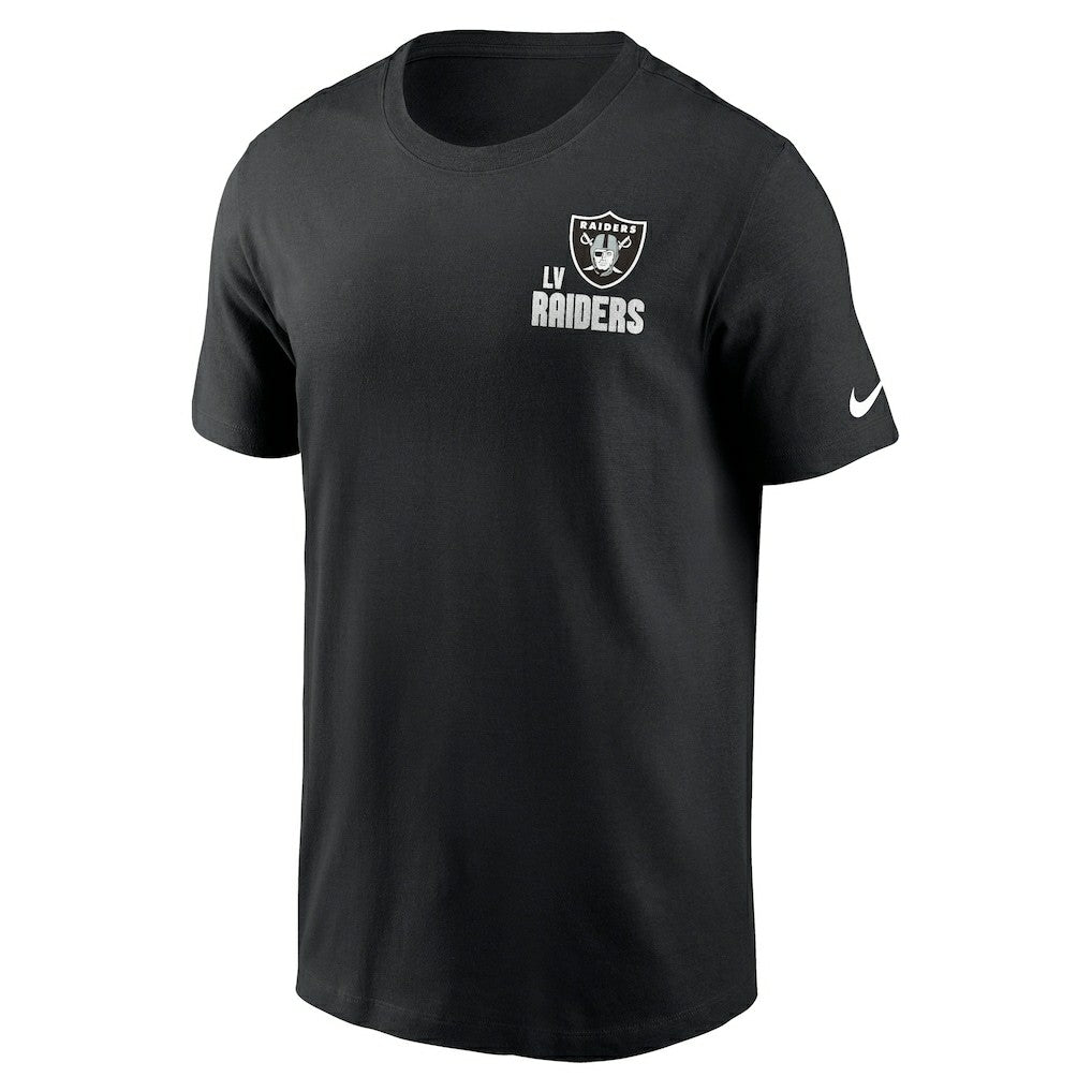 Las Vegas Raiders Blitz Essential T-Shirt Black | Nike for Sale