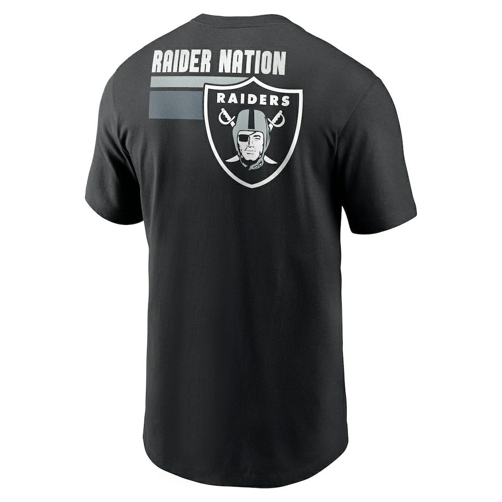 Las Vegas Raiders Blitz Essential T-Shirt Black | Nike for Sale