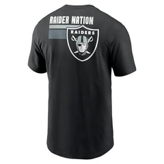 Las Vegas Raiders Blitz Essential T-Shirt Black | Nike for Sale