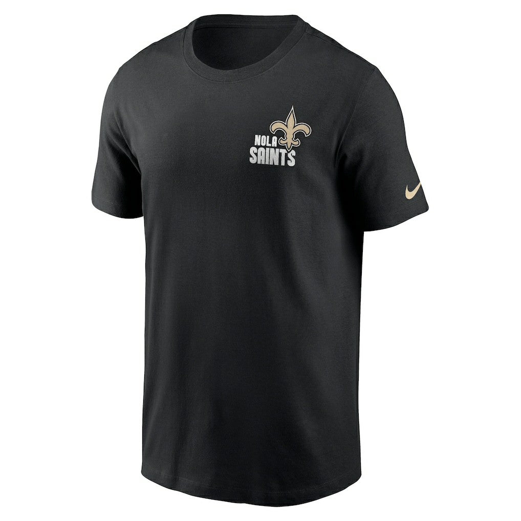 New Orleans Saints Blitz Essential T-Shirt Black | Nike for Sale