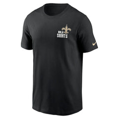 New Orleans Saints Blitz Essential T-Shirt Black | Nike for Sale
