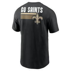 New Orleans Saints Blitz Essential T-Shirt Black | Nike for Sale