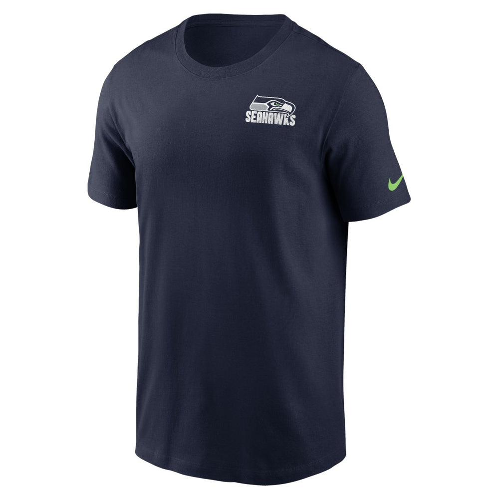 Seattle Seahawks Blitz Essential T-Shirt College Navy | Nike for Sale