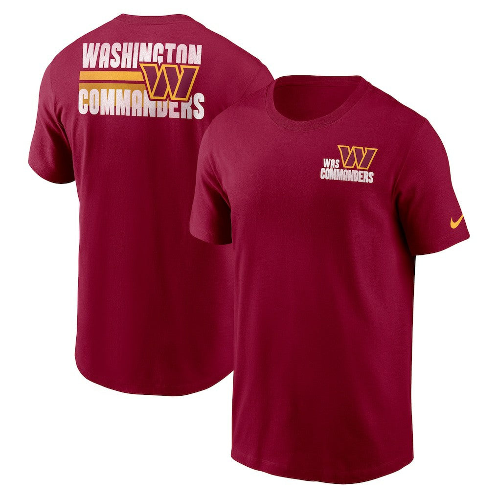 Washington Commanders Blitz Essential T-Shirt Burgundy | Nike for Sale