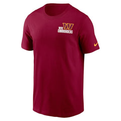Washington Commanders Blitz Essential T-Shirt Burgundy | Nike for Sale