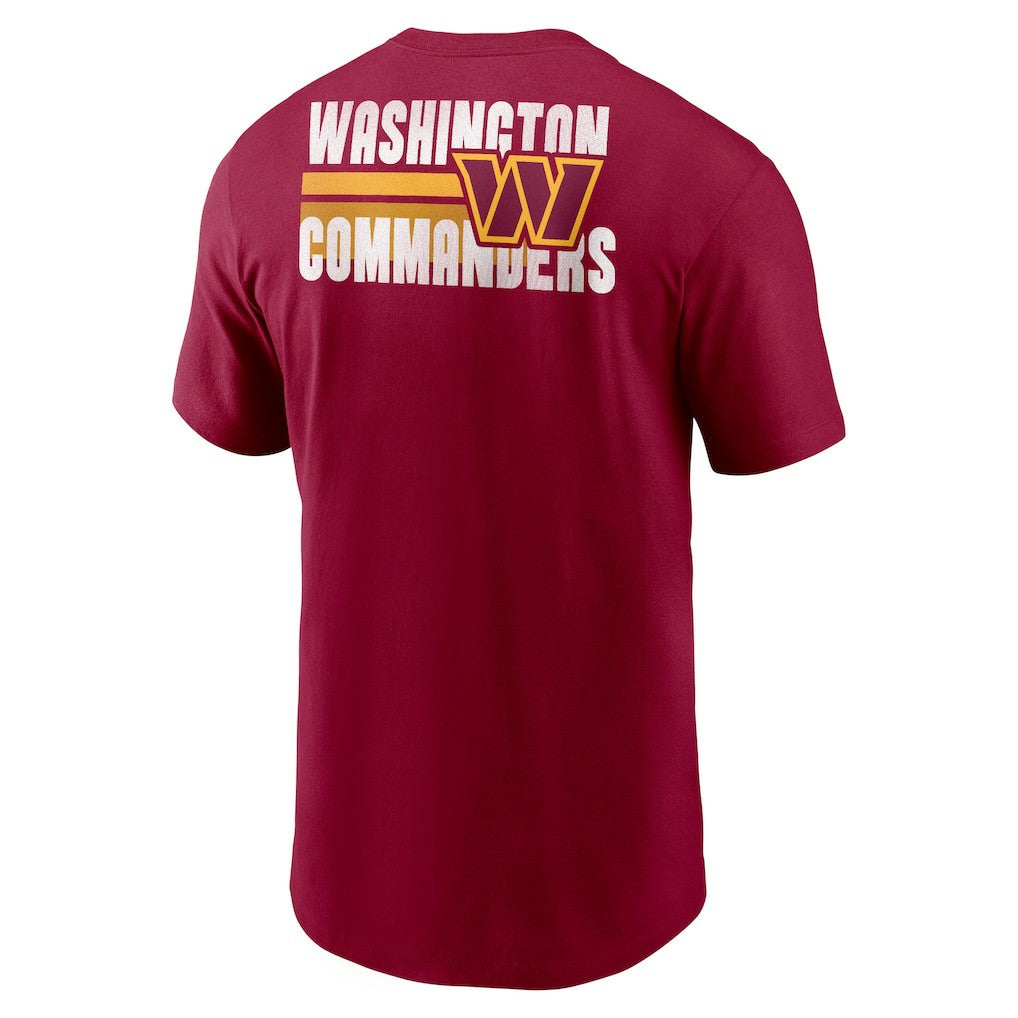 Washington Commanders Blitz Essential T-Shirt Burgundy | Nike for Sale