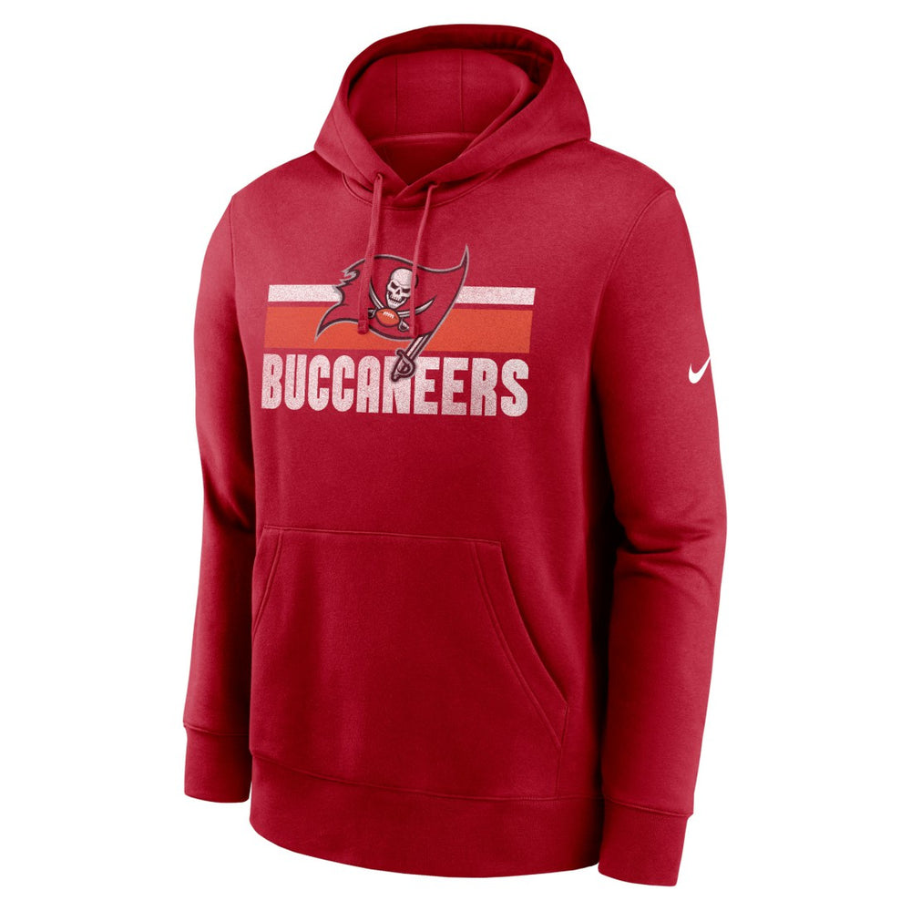 Tampa Bay Buccaneers Club Fleece Pullover Hoodie Red | Nike for Sale