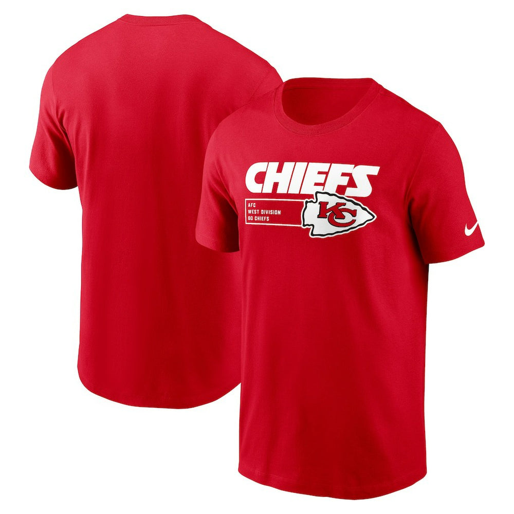 Kansas City Chiefs Division Essential T-Shirt Red | Nike for Sale