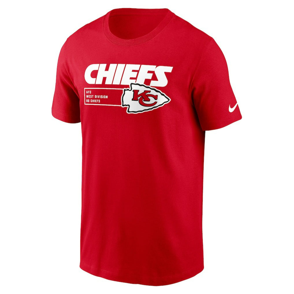 Kansas City Chiefs Division Essential T-Shirt Red | Nike for Sale