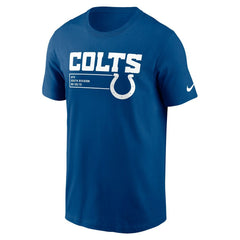 Indianapolis Colts Division Essential T-Shirt Royal | Nike for Sale