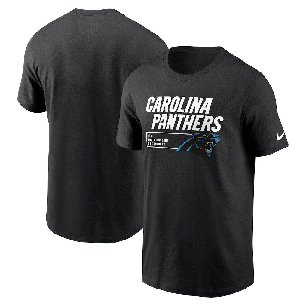 Carolina Panthers Division Essential T-Shirt Black | Nike for Sale