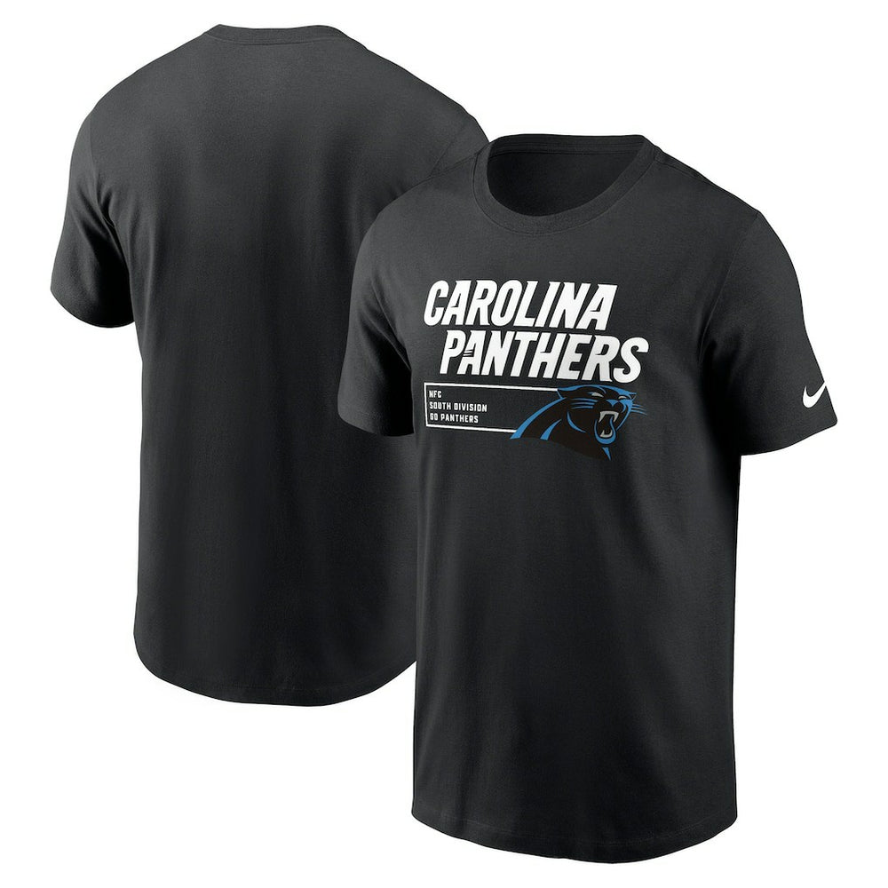 Carolina Panthers Division Essential T-Shirt Black | Nike for Sale