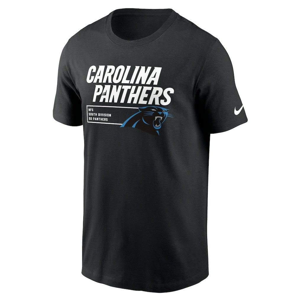 Carolina Panthers Division Essential T-Shirt Black | Nike for Sale