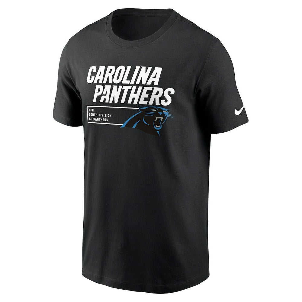 Carolina Panthers Division Essential T-Shirt Black | Nike for Sale