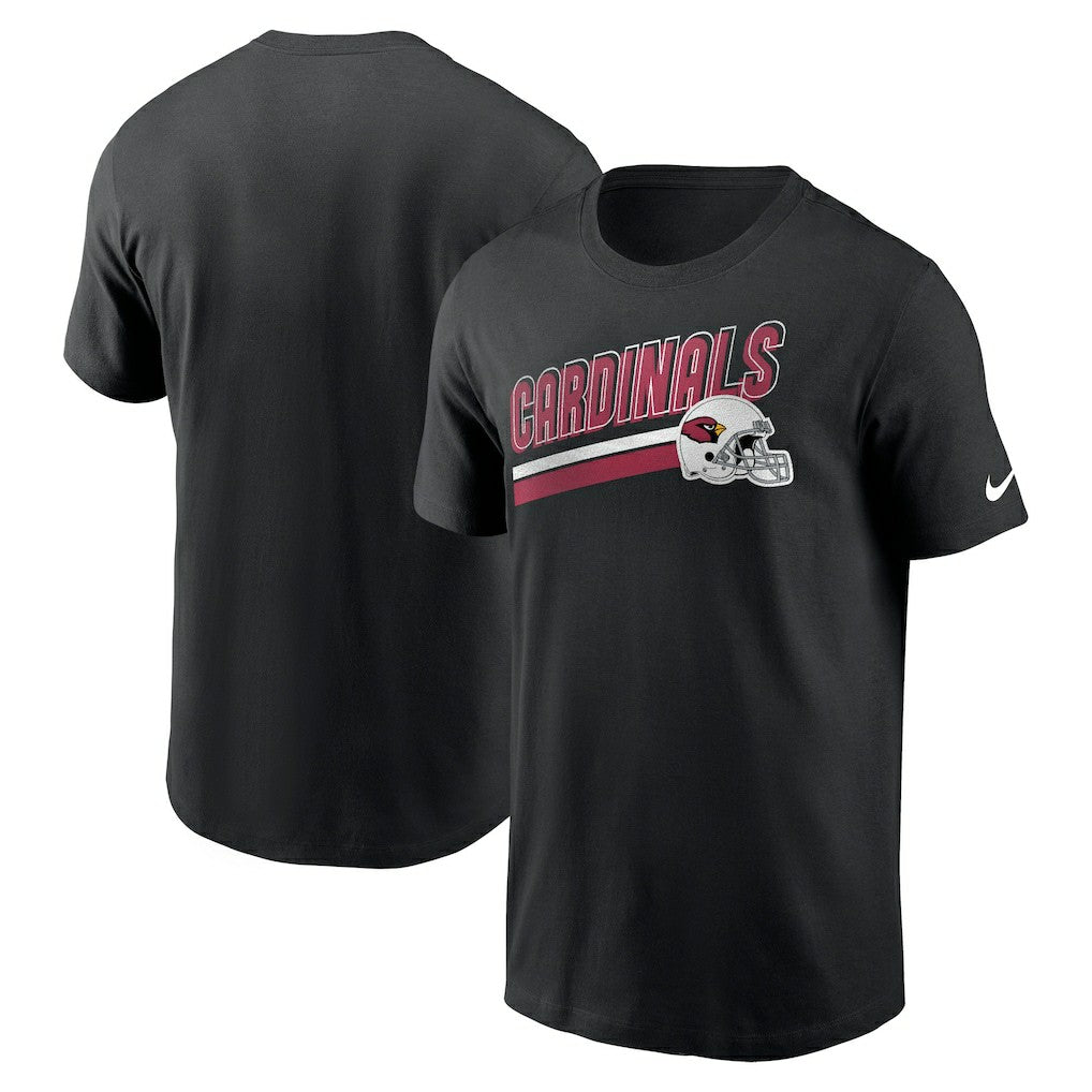 Arizona Cardinals Essential Blitz Lockup T-Shirt Black | Nike for Sale