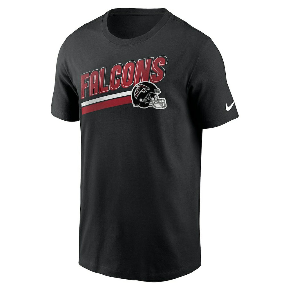 Atlanta Falcons Essential Blitz Lockup T-Shirt Black | Nike for Sale