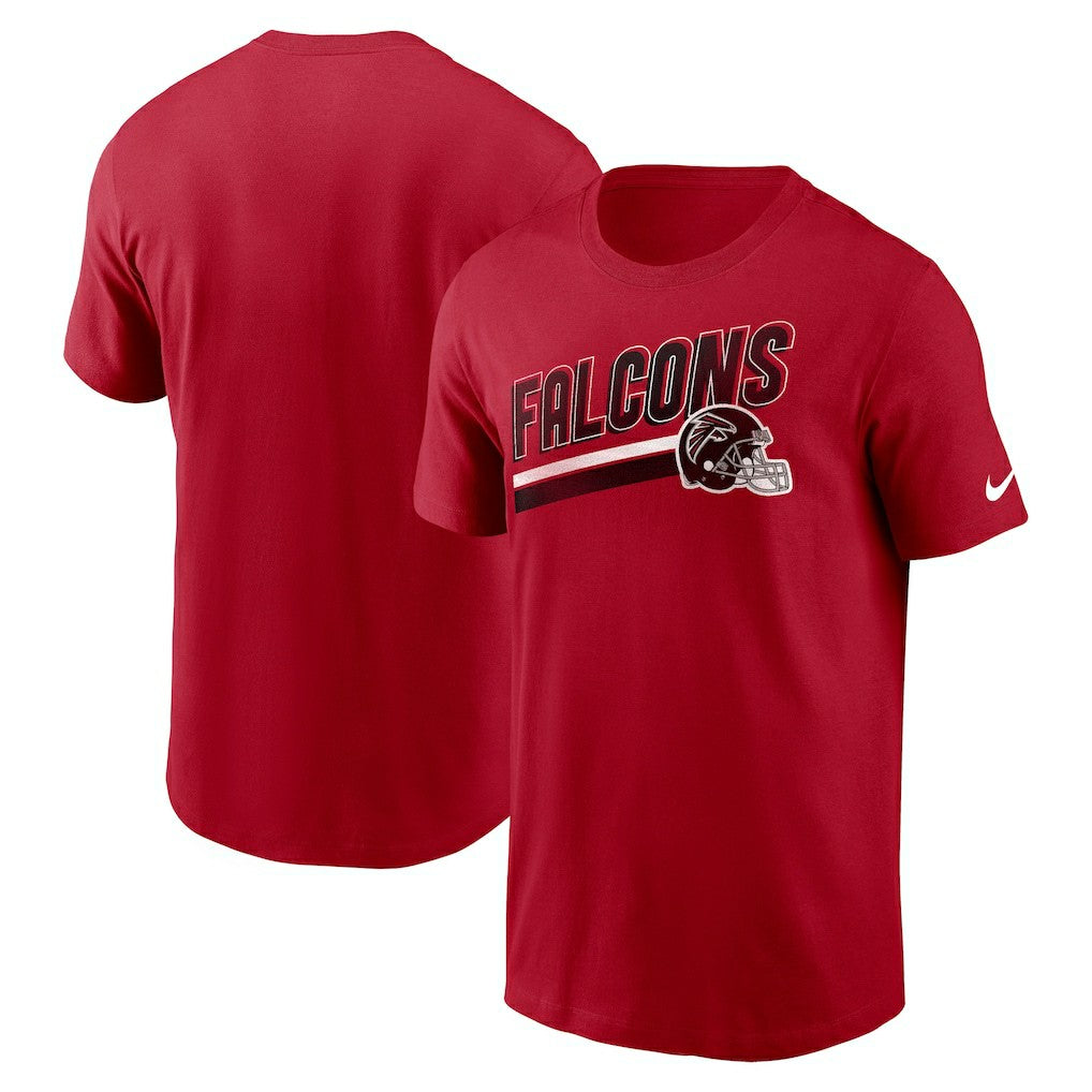 Atlanta Falcons Essential Blitz Lockup T-Shirt Red | Nike for Sale