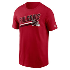 Atlanta Falcons Essential Blitz Lockup T-Shirt Red | Nike for Sale