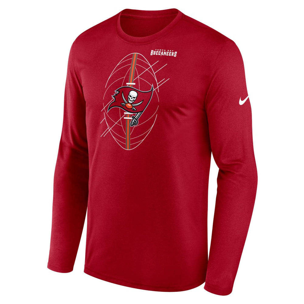 Tampa Bay Buccaneers Legend Icon Long Sleeve T-Shirt Red | Nike for Sale