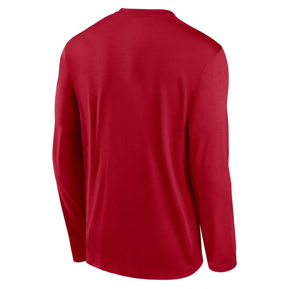 Tampa Bay Buccaneers Legend Icon Long Sleeve T-Shirt Red | Nike for Sale