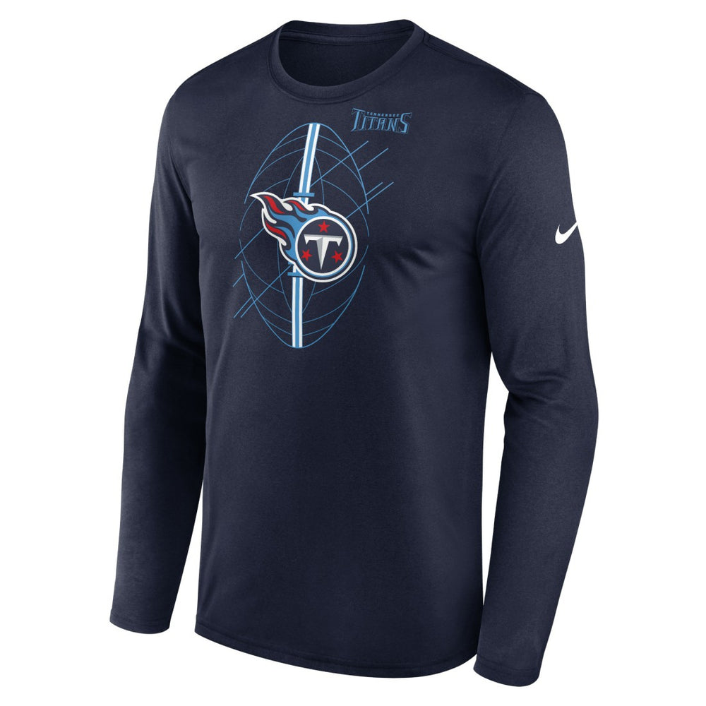 Tennessee Titans Legend Icon Long Sleeve T-Shirt Navy | Nike for Sale