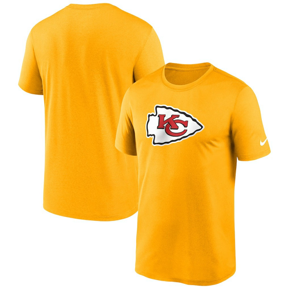 Kansas City Chiefs Primetime Legend Logo Performance T-Shirt Gold | Nike for Sale