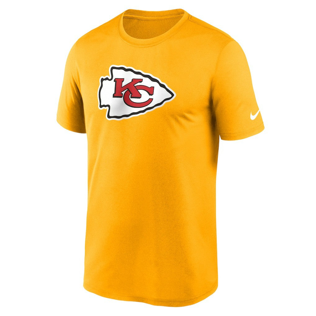 Kansas City Chiefs Primetime Legend Logo Performance T-Shirt Gold | Nike for Sale