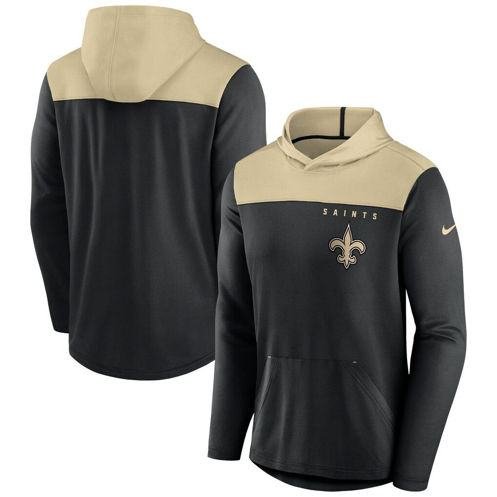 New Orleans Saints Fan Gear Pullover Hoodie Black | Nike for Sale