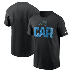 Carolina Panthers Local Essential T-Shirt Black | Nike for Sale