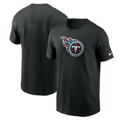 Tennessee Titans Logo Essential T-Shirt Black | Nike for Sale
