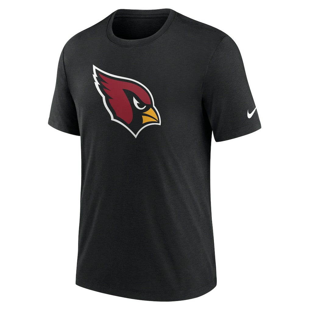 Arizona Cardinals Rewind Logo Tri-Blend T-Shirt Black | Nike for Sale