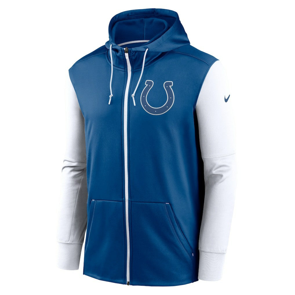 Indianapolis Colts Performance Full-Zip Hoodie Royal | Nike for Sale