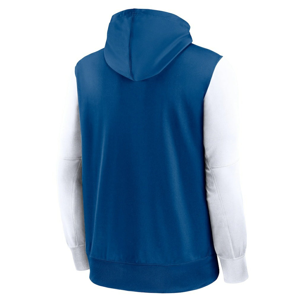 Indianapolis Colts Performance Full-Zip Hoodie Royal | Nike for Sale