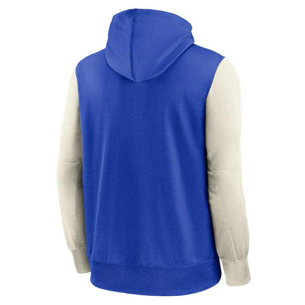 Los Angeles Rams Performance Full-Zip Hoodie Royal | Nike for Sale