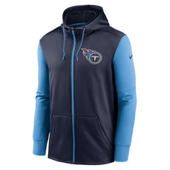 Tennessee Titans Performance Full-Zip Hoodie Navy | Nike for Sale