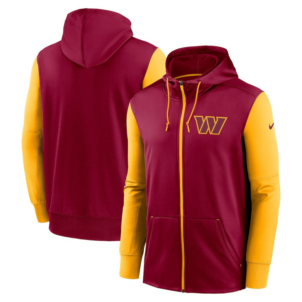 Washington Commanders Performance Full-Zip Hoodie Burgundy | Nike for Sale