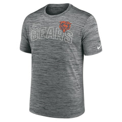 Chicago Bears Velocity Arch Performance T-Shirt Anthracite | Nike for Sale