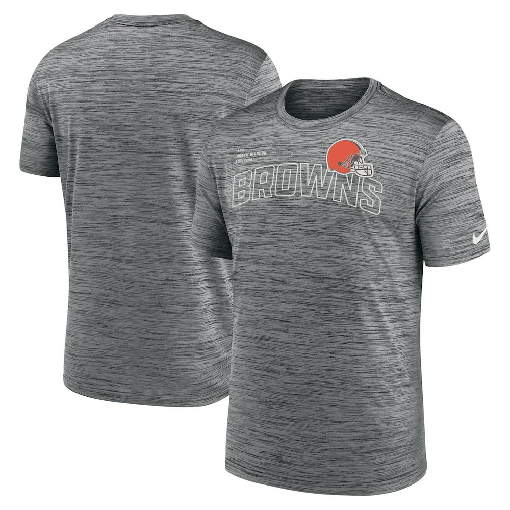 Cleveland Browns Velocity Arch Performance T-Shirt Anthracite | Nike for Sale