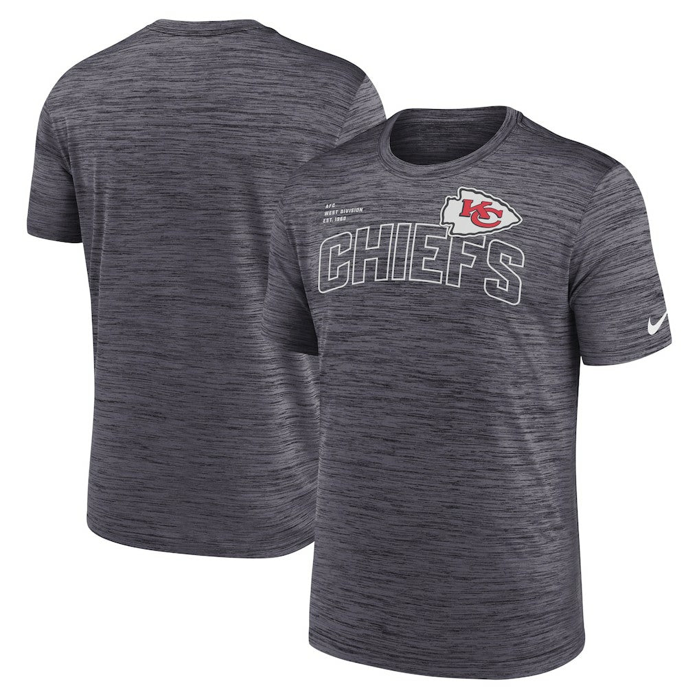 Kansas City Chiefs Velocity Arch Performance T-Shirt Black | Nike for Sale