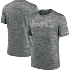 Los Angeles Chargers Velocity Arch Performance T-Shirt Anthracite | Nike for Sale