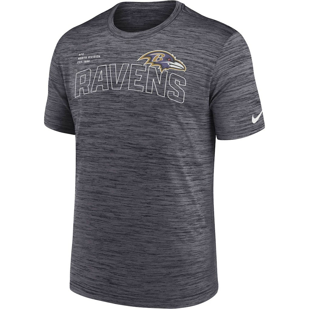 Baltimore Ravens Velocity Arch Performance T-Shirt Black | Nike for Sale