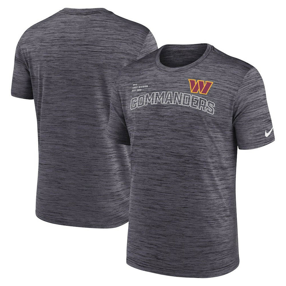 Washington Commanders Velocity Arch Performance T-Shirt Black | Nike for Sale