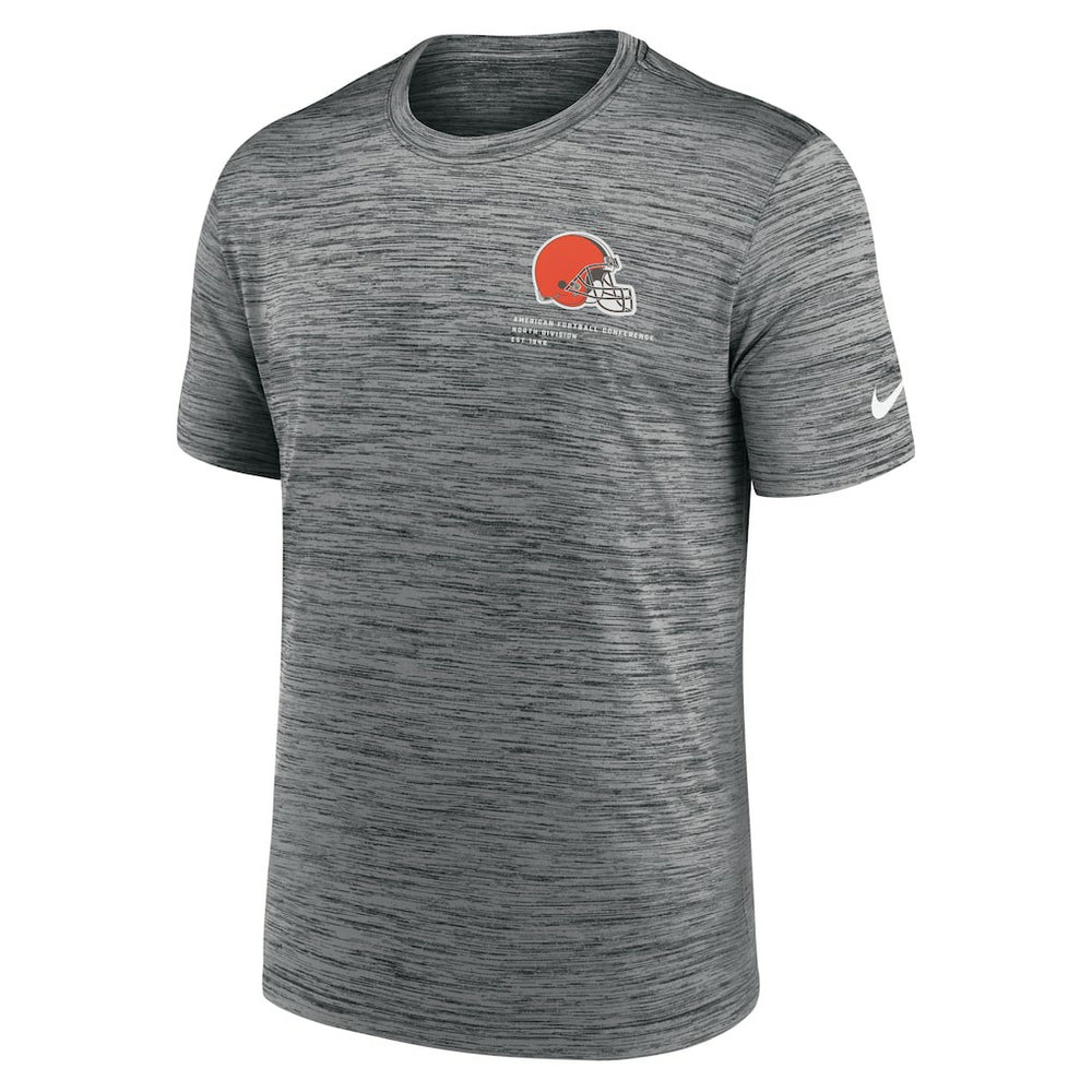 Cleveland Browns Velocity Performance T-Shirt Anthracite | Nike for Sale