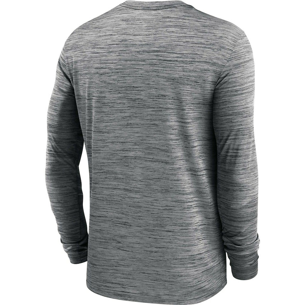 Los Angeles Rams Velocity Long Sleeve T-Shirt Anthracite | Nike for Sale
