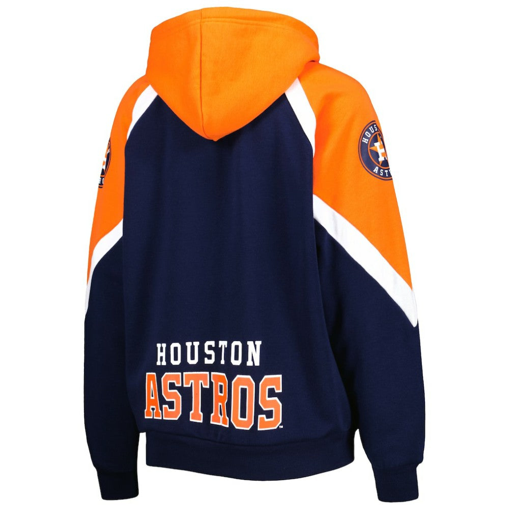 Houston Astros Starter Women's Hail Mary Full-Zip Hoodie - MLB