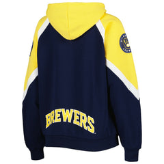 Milwaukee Brewers Starter Women's Hail Mary Full-Zip Hoodie - MLB