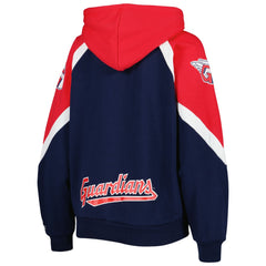 Cleveland Guardians Starter Women's Hail Mary Full-Zip Hoodie - MLB